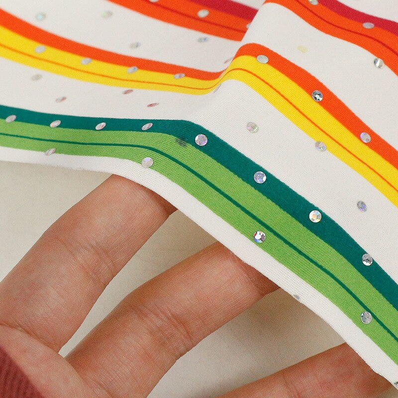100% Polyester stretch fabric for dress printed fabric thin section dress cloth Clothes Shirt patchwork