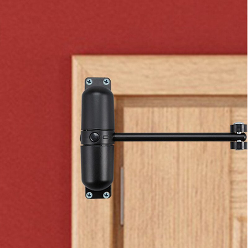 Automatic Silent door closer Pulley Adjustable Force Spring Door soft Closing Device Buffer Stopper Door Hardware Accessories