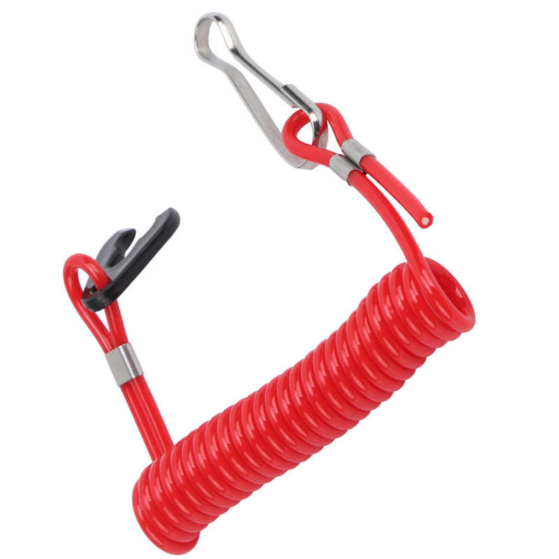 Engine Stop Lanyard Outboard Engine Emergency Stop Lanyard Outboard Motors Safety Rope Flameout Stop Switch