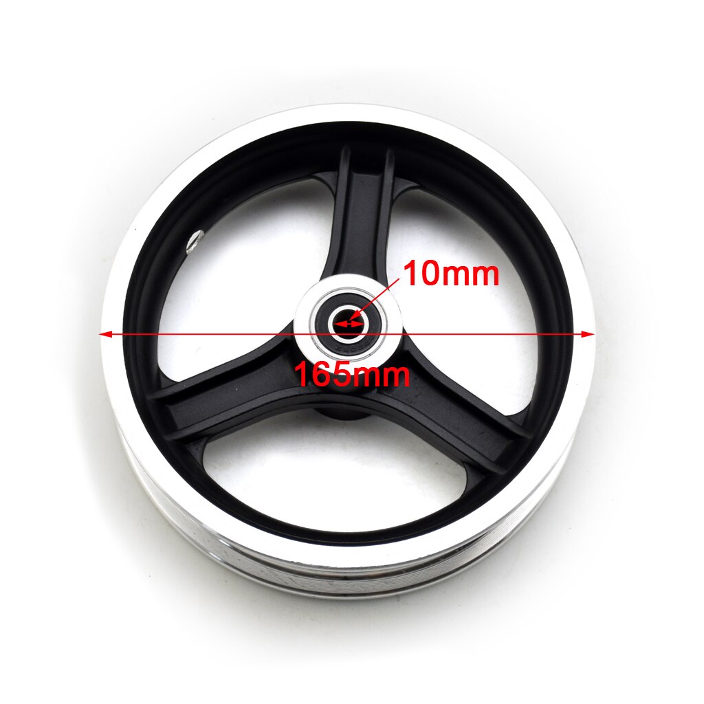 Yungeln 10x2.5 10 Solid Rubber Solid Tyre, Front/Rear Wheel Compatible with Segway Ninebot Max G30 Scooter, Kugoo M4 Pro, Dualtron