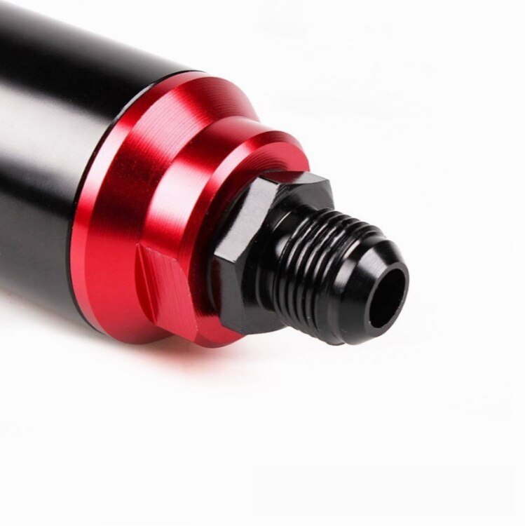 Car Modified Universal 44MM Oil Fuel Filter Oil Filter Element Filter Connector AN6 AN8 AN10