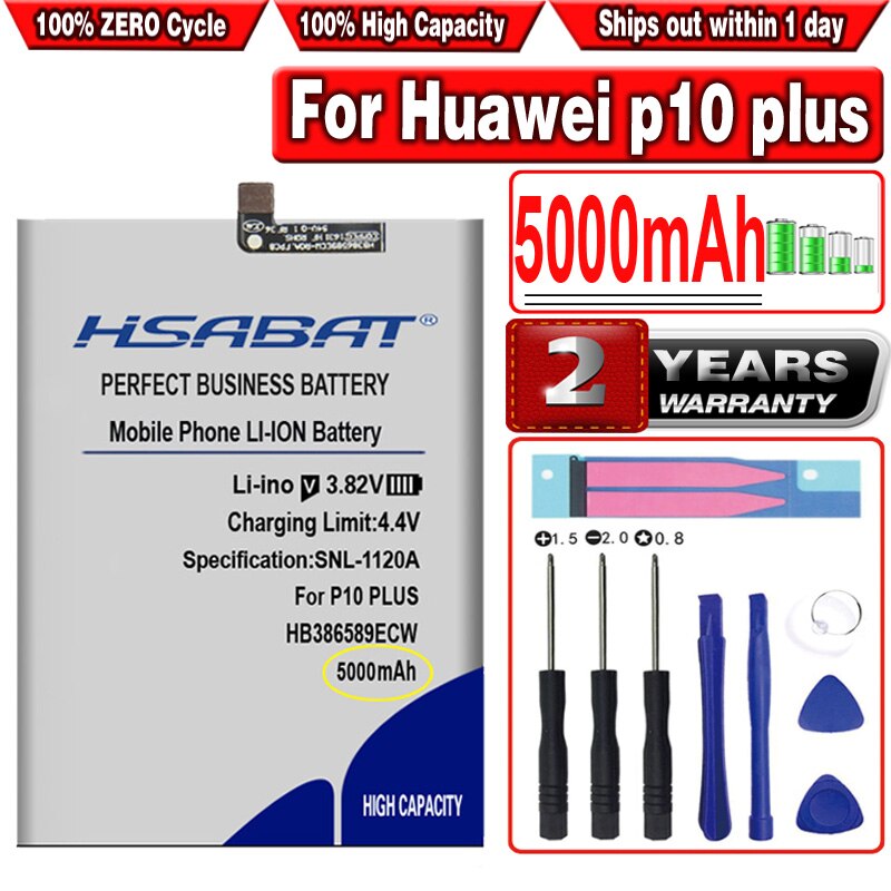 HB386589ECW 5000 Mah Batterij Voor Huawei Mate 20 Lite/Honor Play Ascend P10 Plus Nova 3 4 L21 VKY-AL00 view 10 Lite V10 / Honor 8X
