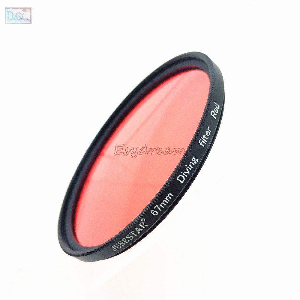 67 58 52mm Wasserdicht Rot Filter für Kamera Gopro Xiaomi Yi Tauchen Unterwasser Fotografie Gehäuse 52mm 58mm 67mm M67