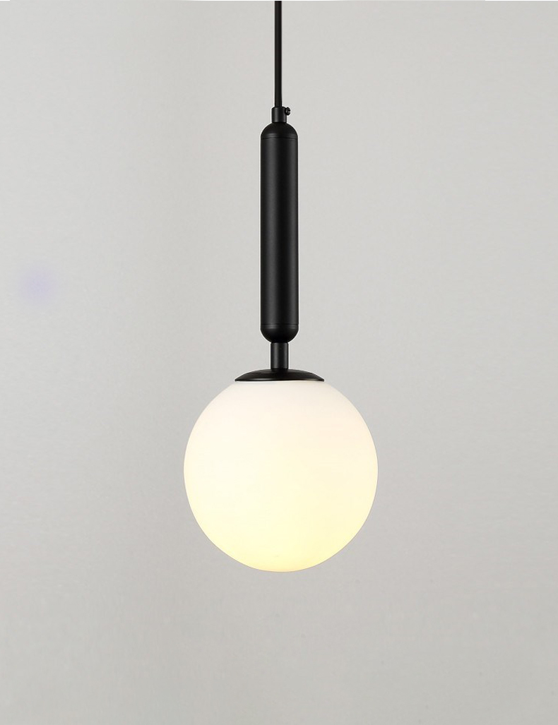 Moderne væglampe i glas, skandinavisk, stavlampe, sengelampe, læselampe, rund, applikationslampe, nordisk led-væglampe  e27 stk.