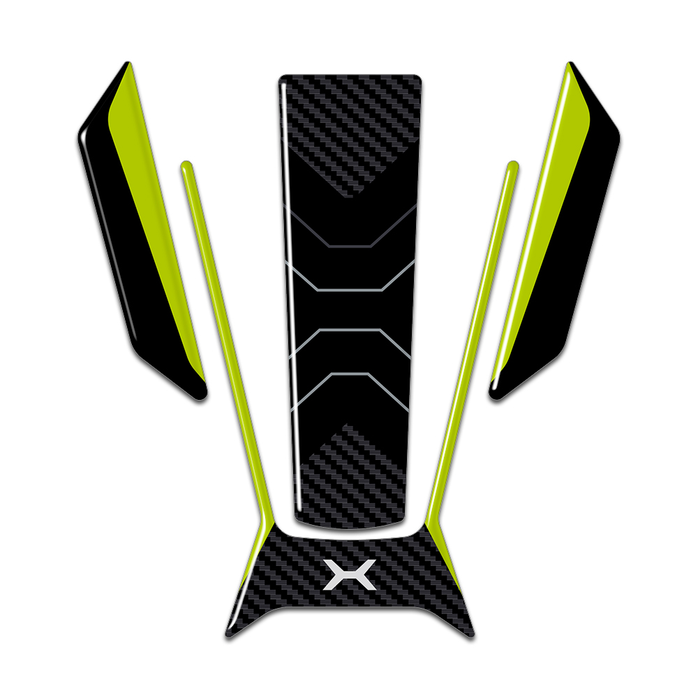 Kit adesivi moto Adesivo protezione pico anteriore in resina epossidica 3D per VOGE VALICO 900DSX DS900X DSX900 900dsx 2024: Lavanda