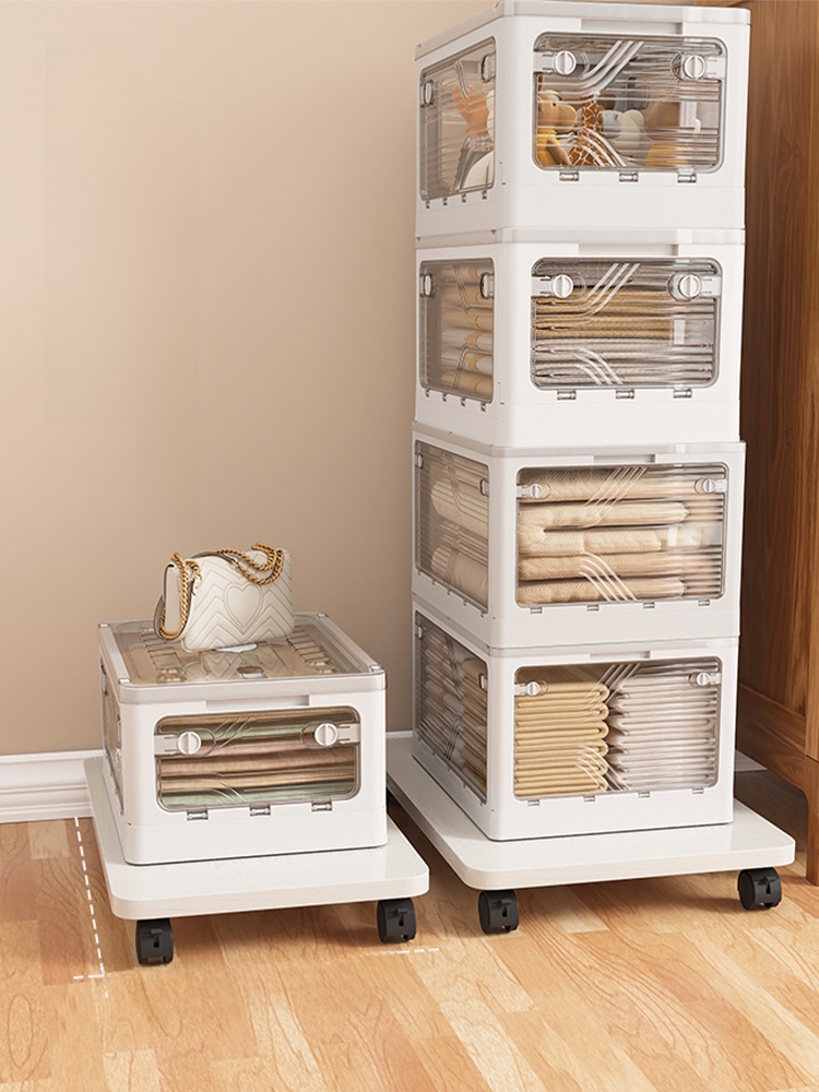 Mobile Storage Box Base with Casters Organizer Box Office Desk under Printer Universal Wheel Braet Kitchen Storage Ra