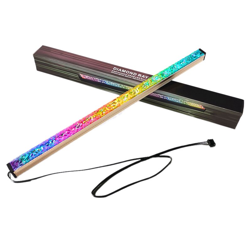 Coolmoon tietokone 5v/4 pin alumiini rgb väri valo nauhat valo genetic monivärinen rgb led pilaantumisen väri lamppu
