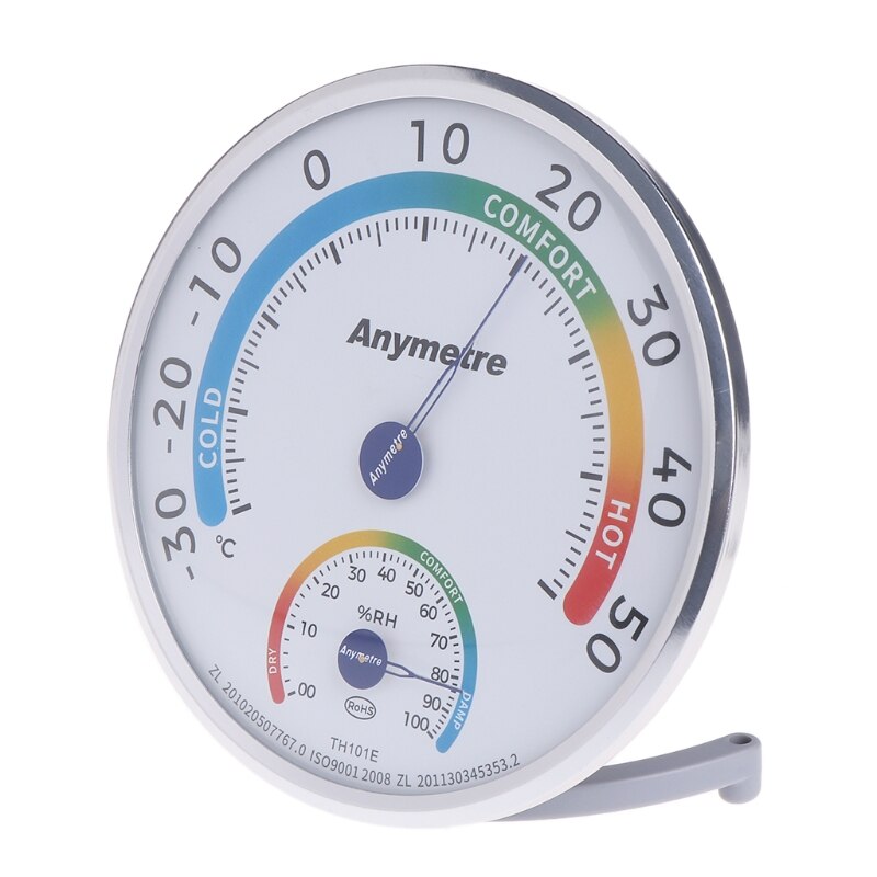Indoor Outdoor Wet Hygrometer Humidity Home Thermometer Temp Temperature Meter