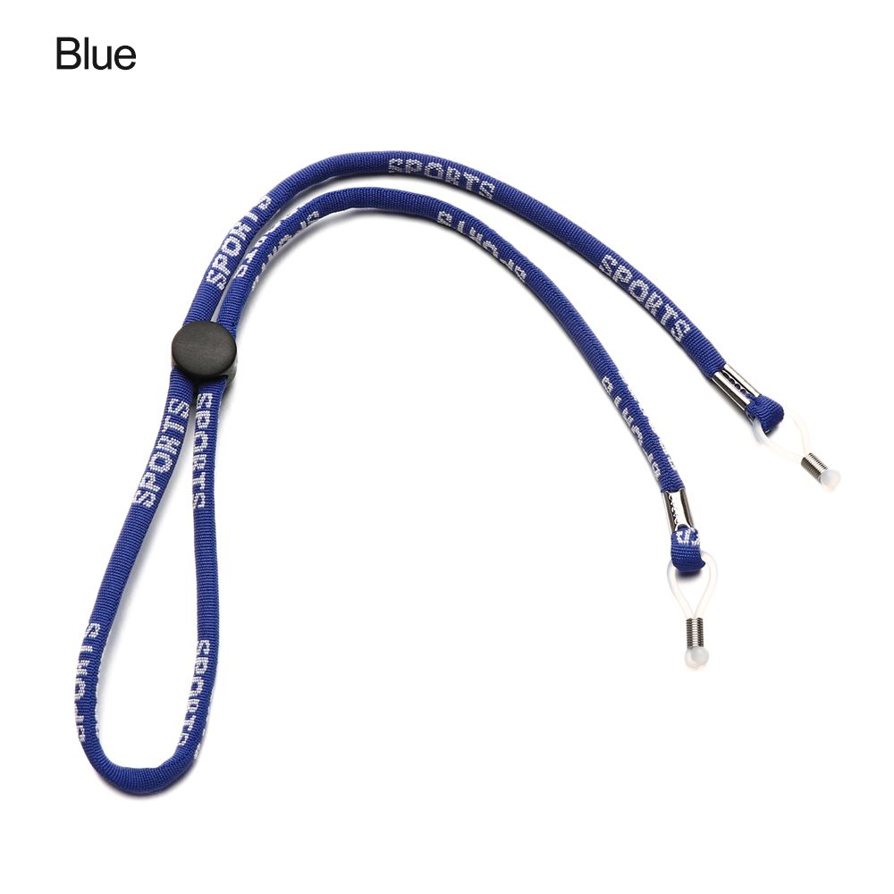 Buiten Sport Bril Koord Antislip Zonnebril Touw Neck Strap Bril Lanyard Vrouwen Mannen Brillen Eyewear Cord Holder: green