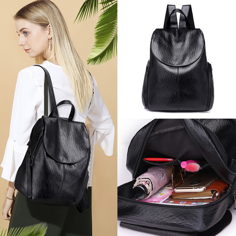 Joditty mochilas de para mujer Mochila De Cuero PU bolsos Mochila de hombro para mujer Mochila femenina