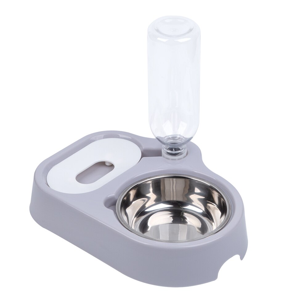 Cat Food Bowl Pet Bowls Automatic Feeder Drinking Bowl Dispenser Cat Dog Kitten Container Feeding Pet Supplies Container Feeding