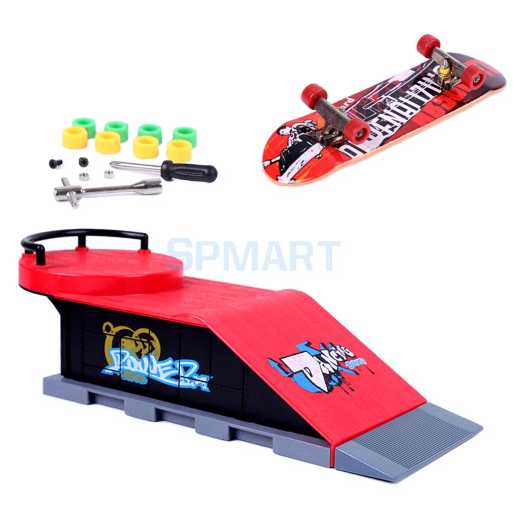 DIY Site Skate Park Ramp Finger Board Skateboard Site Ultimate Sports Prop