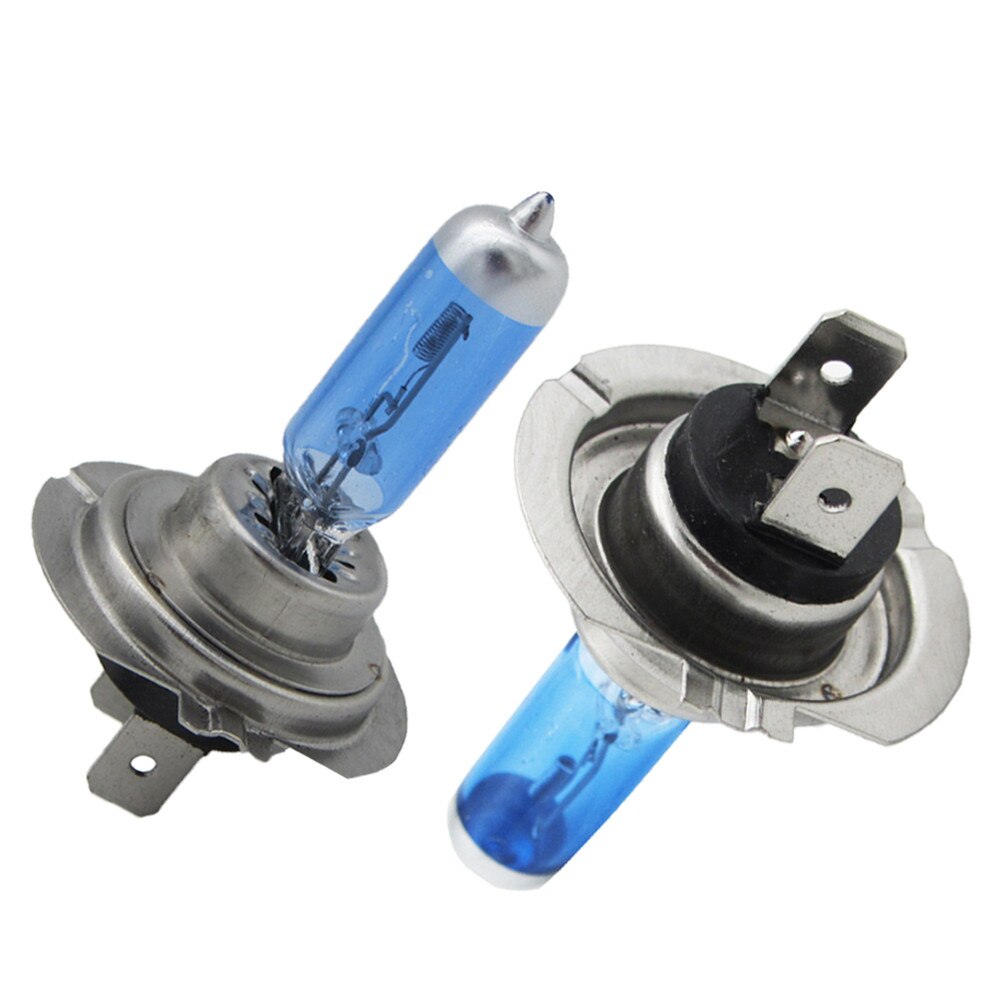 Tops 2 Stuks Heldere H7 Auto Koplampen 100W 12V 6000K Gas Halogeen Ultra Wit Licht Lamp auto Lamp Koplampen Auto Accessoires
