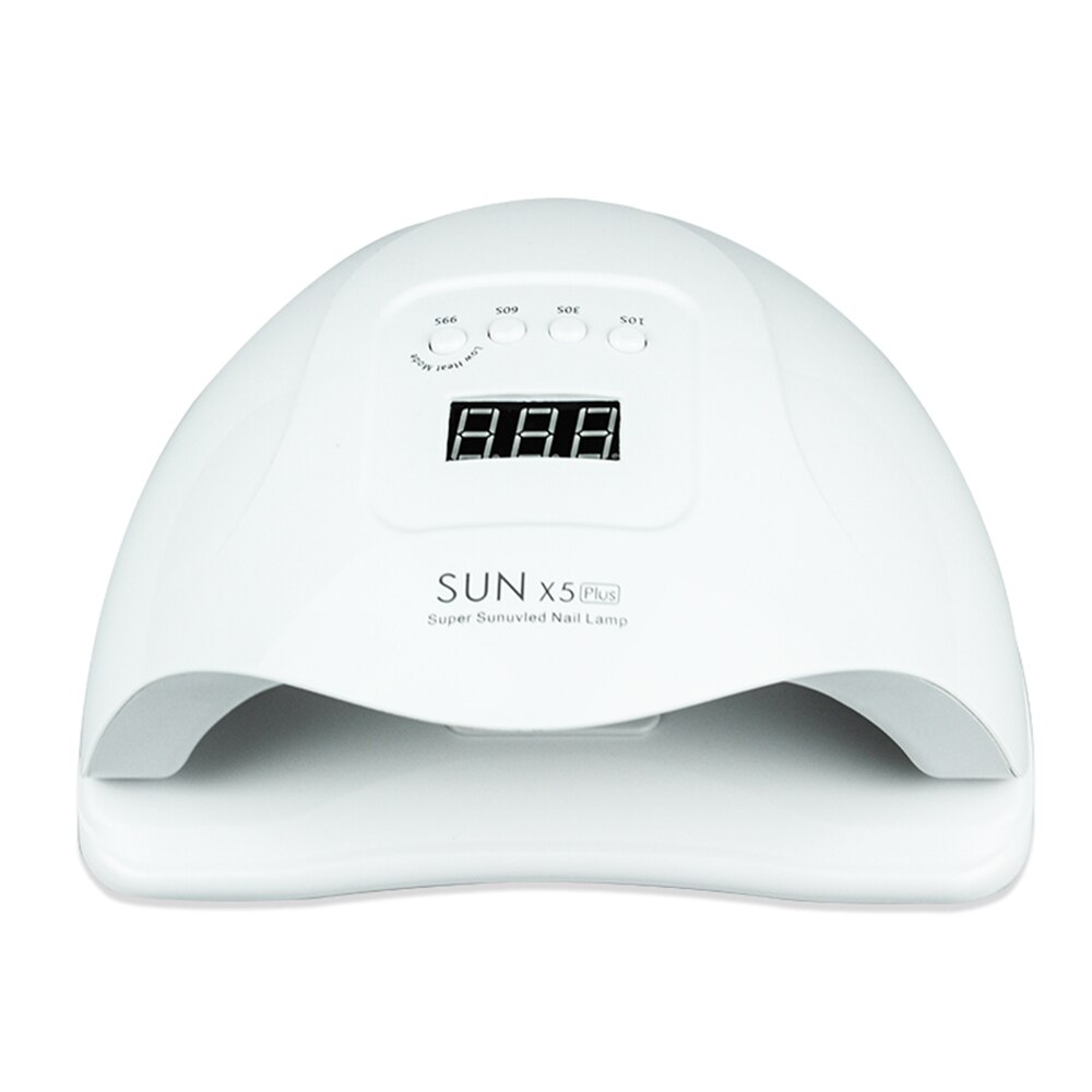 110W Zon X5 Plus Led Uv Lamp Nail 36 Leds Uv Lamp Voor Manicure Gel Vernis Manicure Machine Zonlicht 10S/30S/60S/99S Nagels Droger: Ivoor / VS