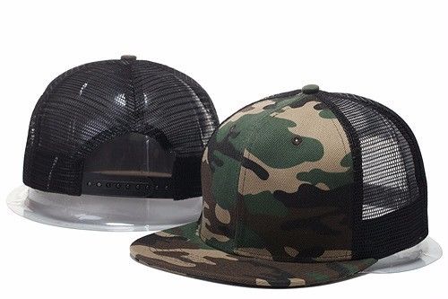 Novedad, gorra de béisbol Unisex en blanco para hombres y mujeres, gorras Bboy Snapback planas y ajustables de Hip-Hop: Camuflaje