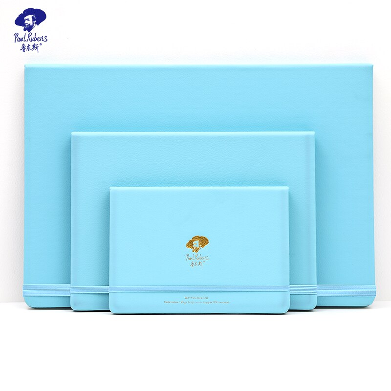 Officiel Paul Rubens aquarelle papier Cortex livre 300gm2 20 feuilles 100% coton papier sans acide artiste pour la peinture: 32k / Blue