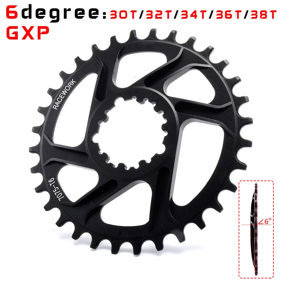 Gxp Bike Mtb Mountainbike 30T/32T/34T/36T/38T Crown fiets Kettingblad Voor Sram 11/12S Nx Xx Xo Gx GXP11 Enkele Schijf Lade