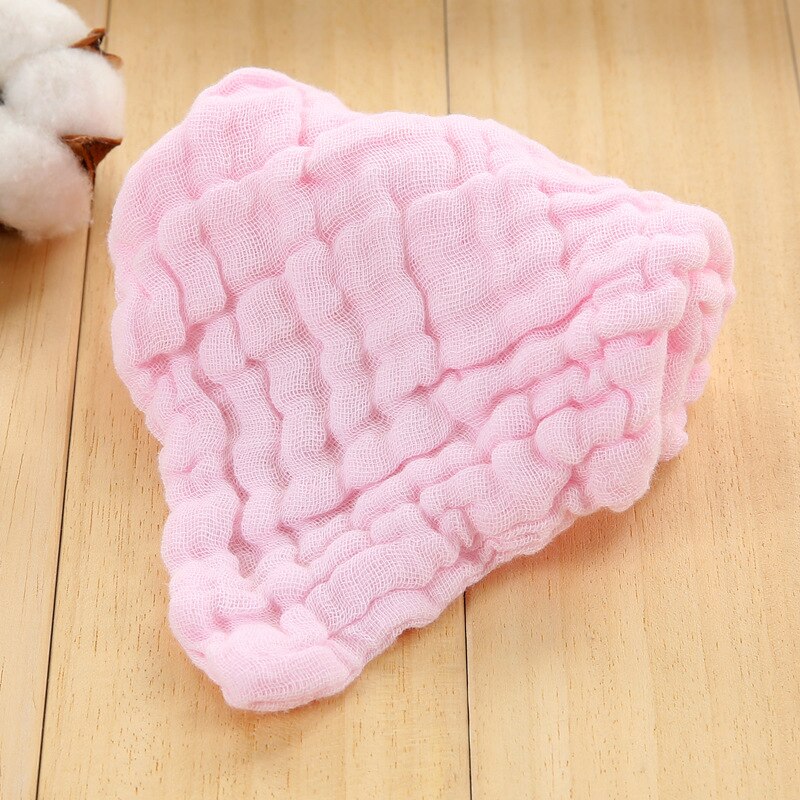 Small Towel 25*25cm Soft Cotton Hand Towel for Adults and Children Handkerchief Quick-Dry Bathroom Solid Color Face Towel