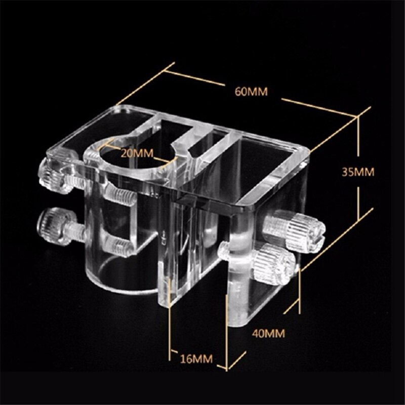 Acryl aquarium slang luchtslang bevestigingsklem klemmen houder glazen aquarium filter filtratie montage waterpijp hanger clip