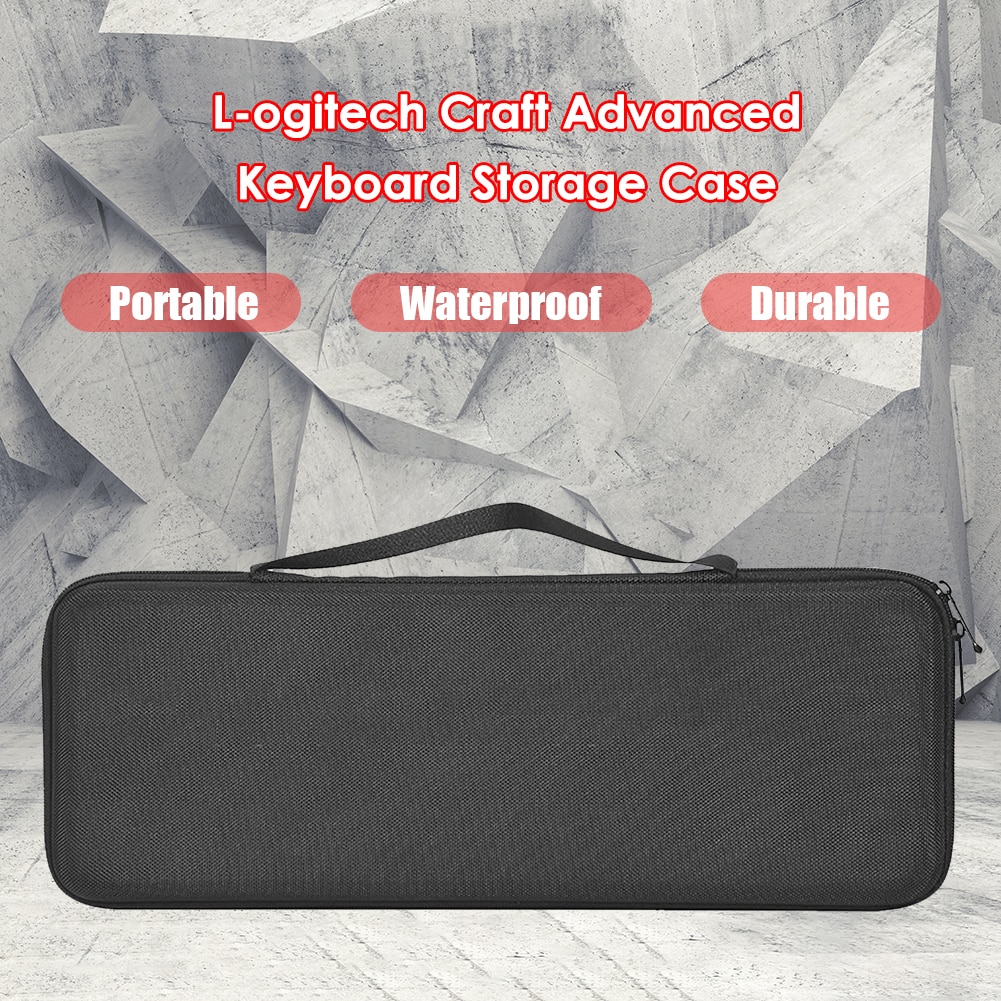 Keyboard Tas Waterdichte Draagbare Draagtas Voor Logitech Craft Wireless Keyboard Hard Shell Eva Opbergtas