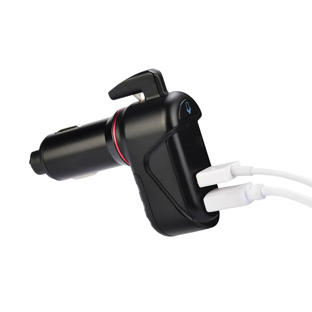Herramienta de Escape 3 en 1 para coche, cuchilo de cinturón de seguridad, interruptor de ventana con resorte, Cargador USB, herramienta de emergencia para coche de Escape que ahorra vida