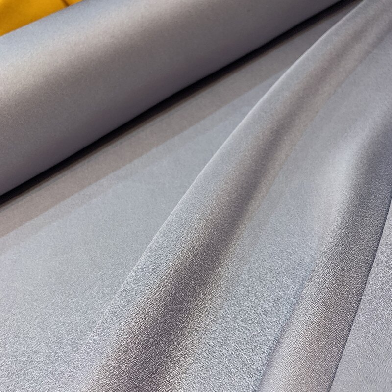 High-end 100%  silke stof med traditionelt karakteristisk vævning håndværk high-end rent silke stof stjerne vævet silke: Lysegrå