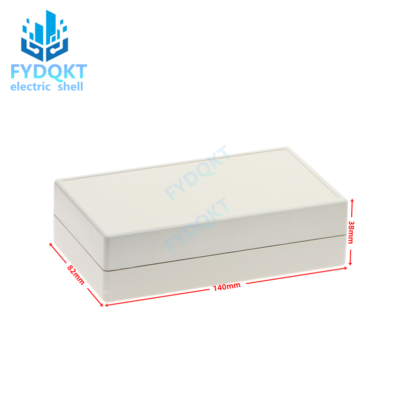 1pcs PCB Plastic Box Enclosure Electronic Project Case without screws 140x82x38mm Wire Junction Boxes