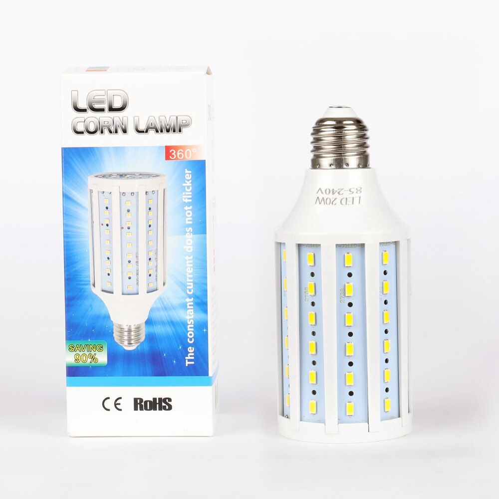 Photography LED Bulb - 20W E27 Base - 500-1000lm - 3800K-5500K - for Studio Softbox Video