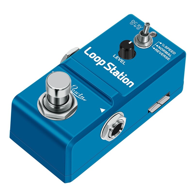 LN-332AS Loop Station Looper Guitar Effects Pedal Unlimited Overdubs 10 Minutes of Looping, 1/2 Time Reverse