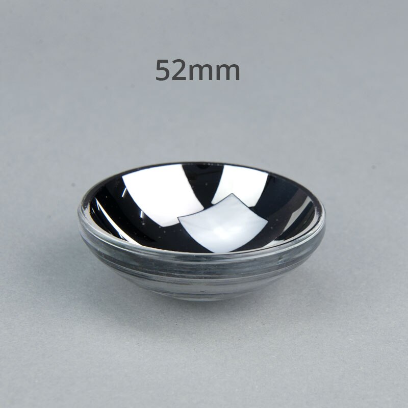 Réflecteur parabolique 52mm rond réfléchissant Concave miroir projecteur bricolage accessoires universel projecteur réflecteur bol: 52mm