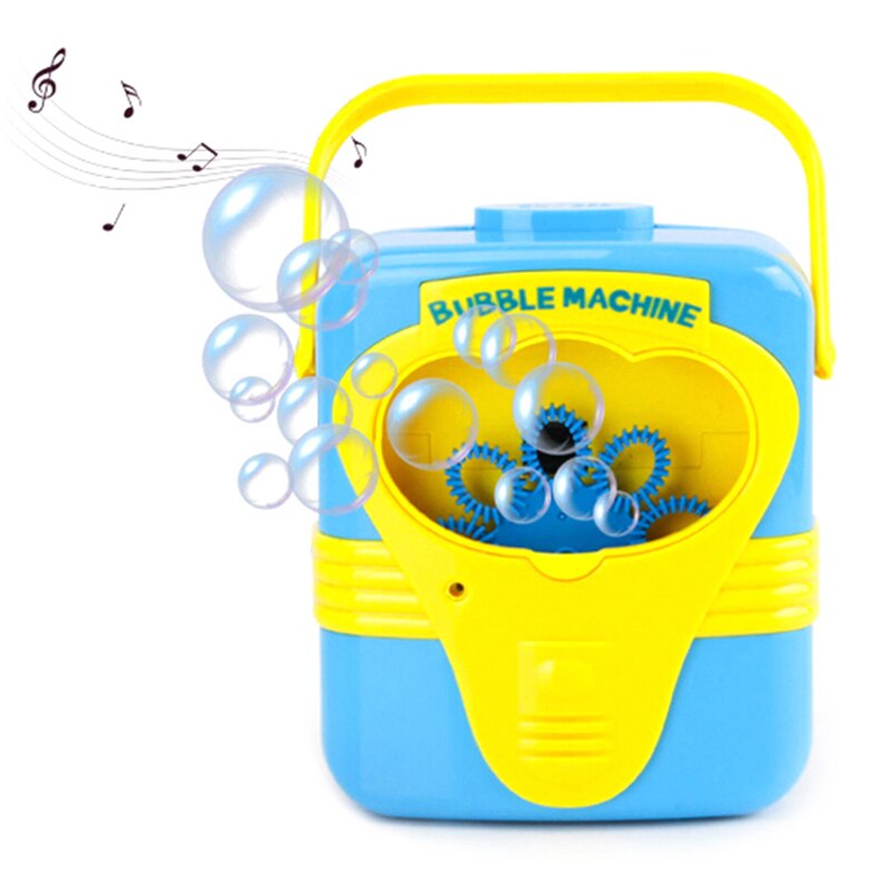 1Pc Auto Bubble Machine Voor Kid Stage Party Outdoor Indoor Activiteiten Draagbare