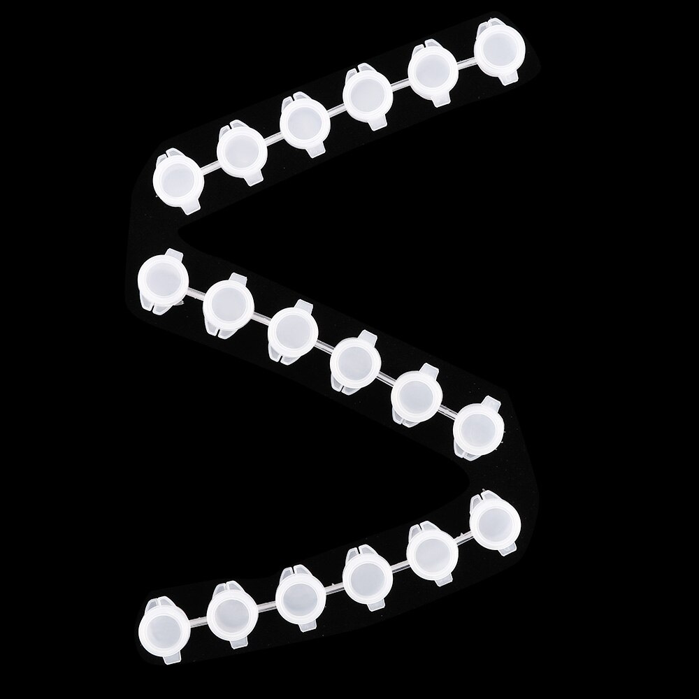 10pcs Empty paint box Mini Palette Paint Draw Pigment Pots Portable Small Items Storage Plastic Empty Box Sealing Container