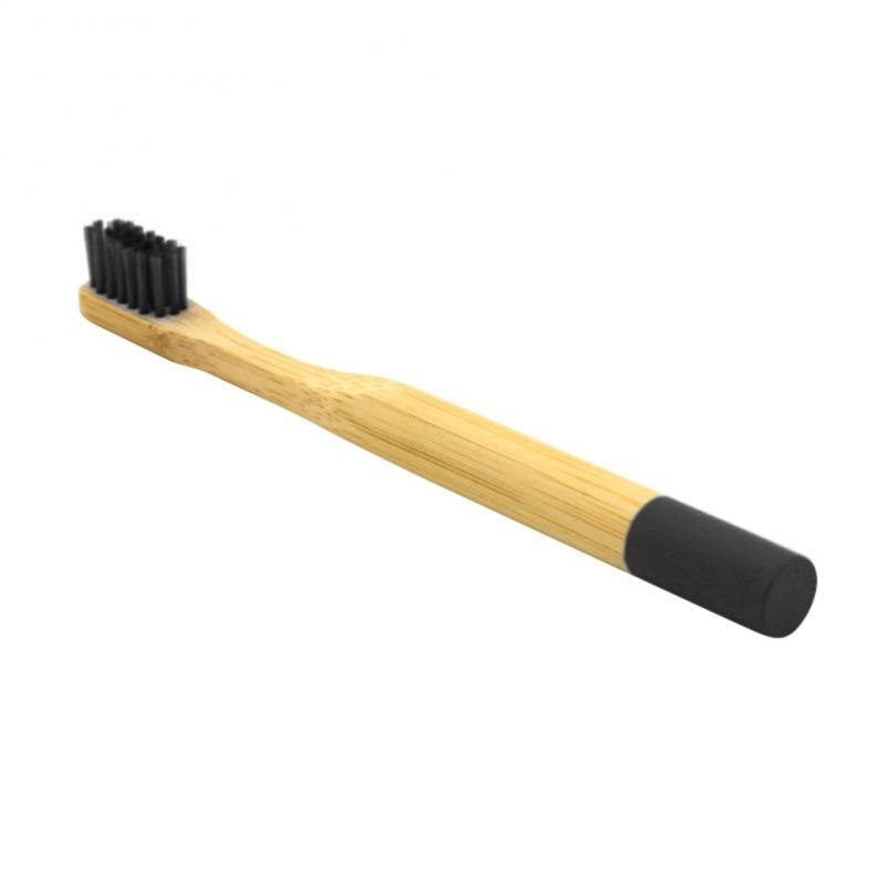 6 cores crianças escova de dentes de bambu crianças macio degradável perfeito para os dentes sensíveis crianças caixa de escova de dentes naturais cuidado oral