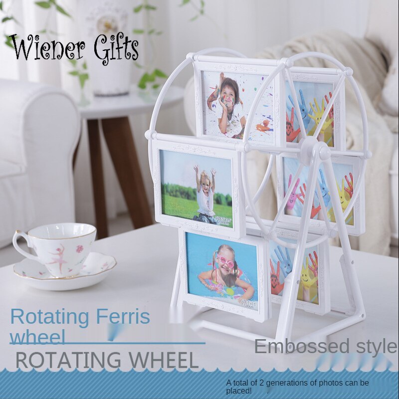 European Style Windmill Photo Frame Wedding Family Photo Frame 5 Inch 7 Inch Ferris Wheel