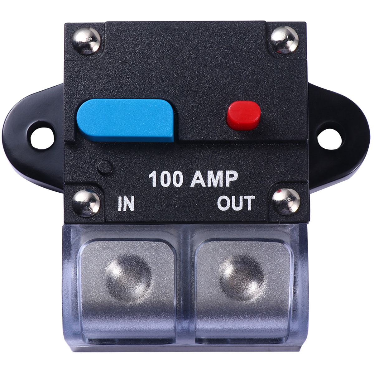 80A/100A/150A/200A/250A/300A Auto Resettable Stroomonderbreker Zekering Handmatige Reset Knop Circuit breaker Zekering Auto Accessoires
