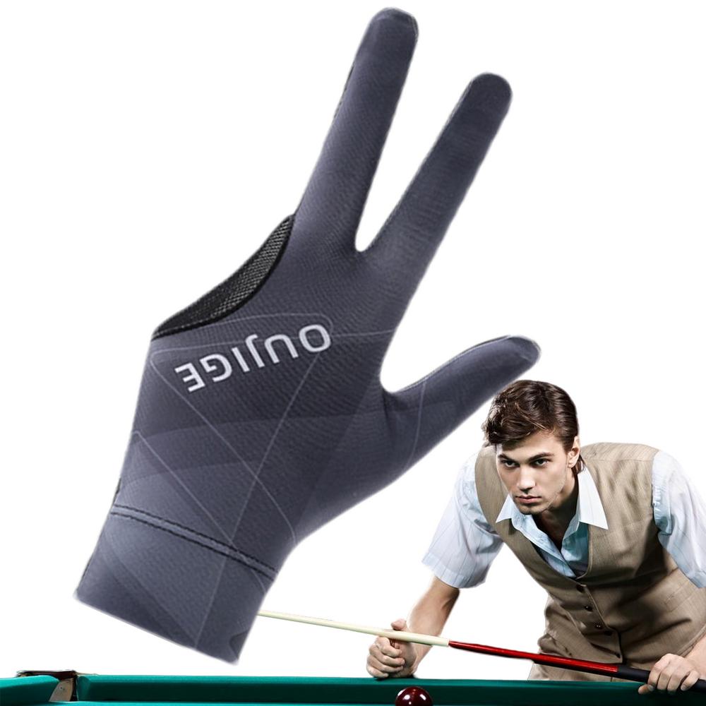 Schwimmbad trainieren Finger handschuhe Sanft Schwimmbad & Billard handschuhe unisex Billard Zubehör Warteschlange Aktion Handschuhe für Amateur oder