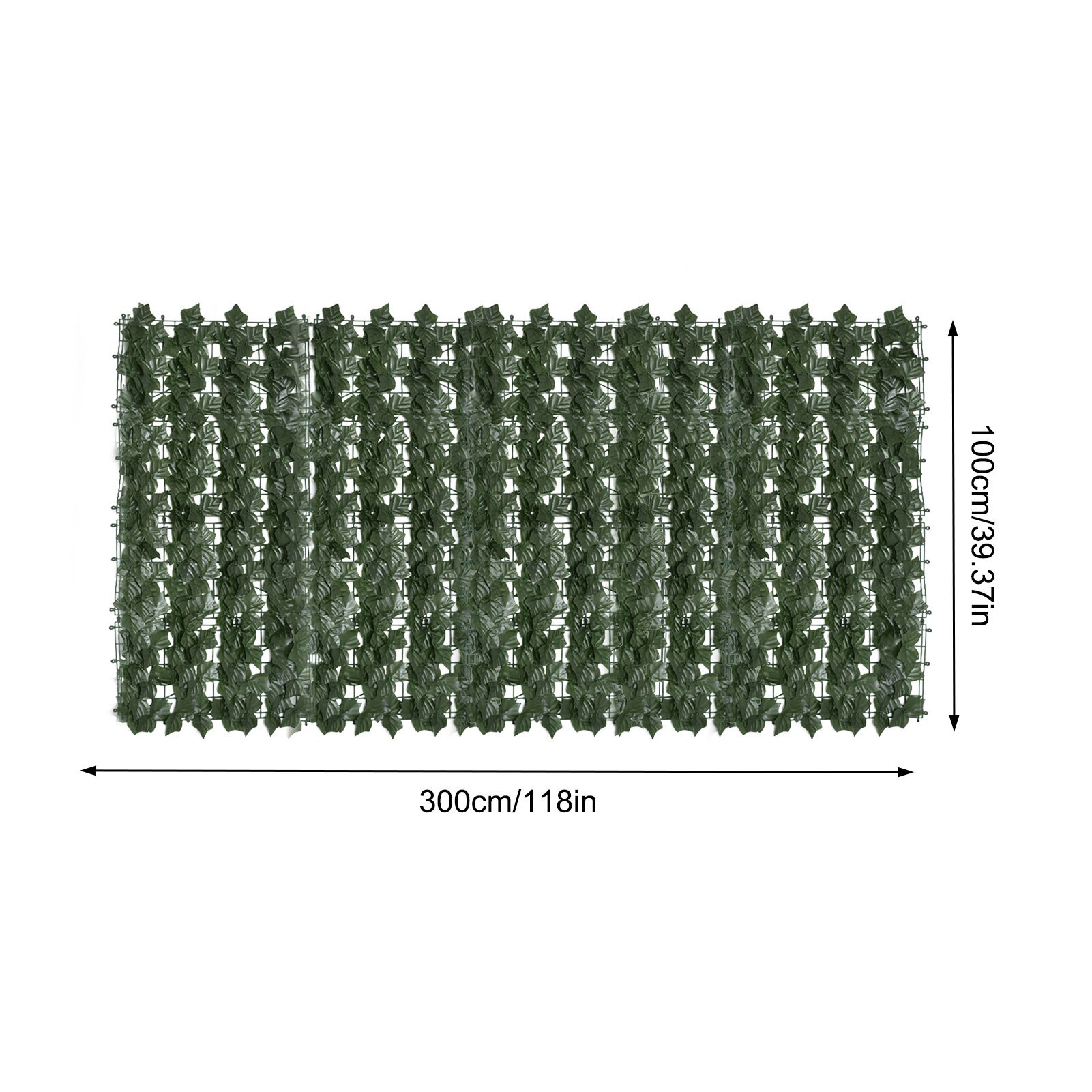 Simulation Leaf Fence Net Parthenocissus Balcony Fence Garden Rattan Can Be Arbitrarily Spliced Disassembled And Cut: B 1x3m
