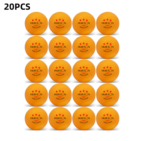 Huieson G40+ Ping-pong Balls 3 Star Polymer Material Table Tennis Balls TTF Standard Table Tennis For Competition: Orange
