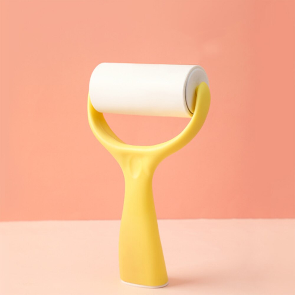 Huishouden Roller Kleven Apparaat Tearable Roller Haar Kleven Apparaat Ontharing Roller Borstel Voor Kleding Huisdier Ontharing: YELLOW