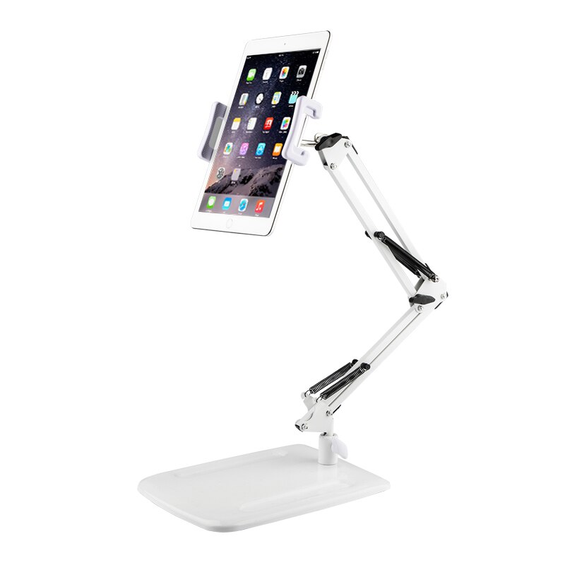 Verstelbare tabletstandaard met lange arm, beddesktop, metalen beugel voor ipad pro 11 mini-tablets