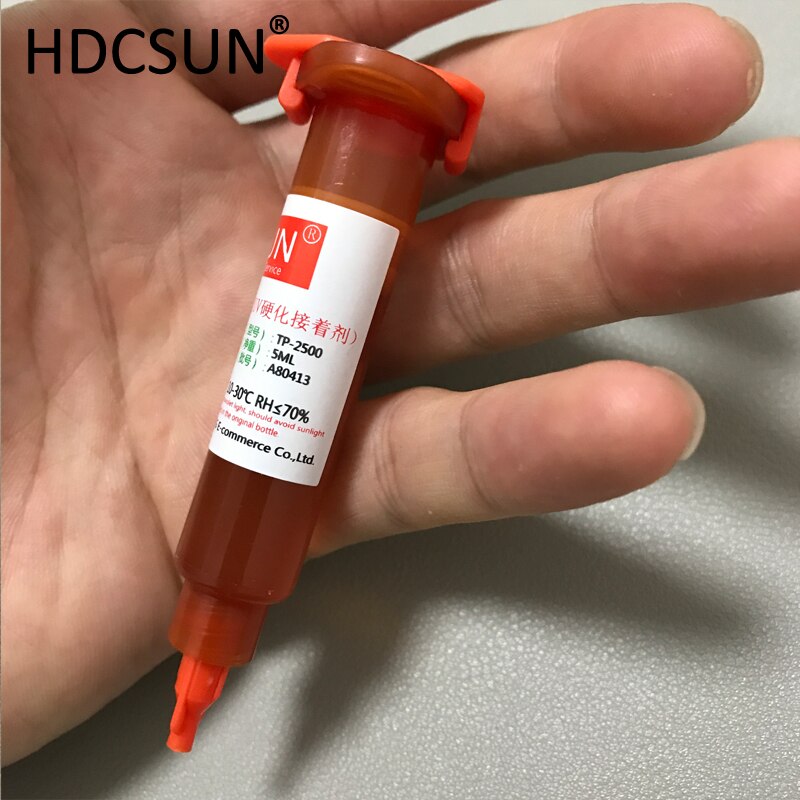 tp-2500 UV Glue LOCA Liquid Optical Clear adhesive 5ml tp2500 uv glue for smart phone glass lens Repair