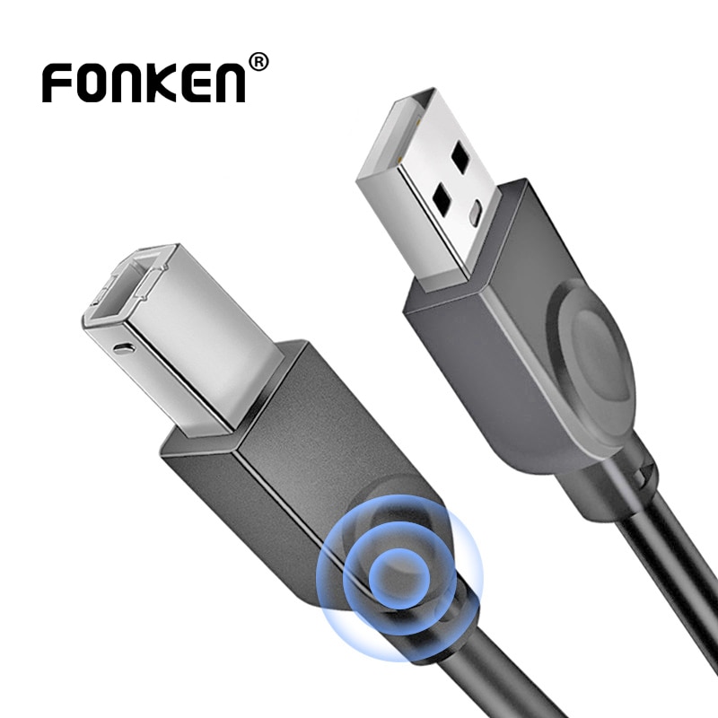 Fonken Usb 2.0 Print Kabel Voor Camera Epson Hp Canon Printer Cord 1M 3M Hoge Snelheid Printer Extension kabel Datakabel