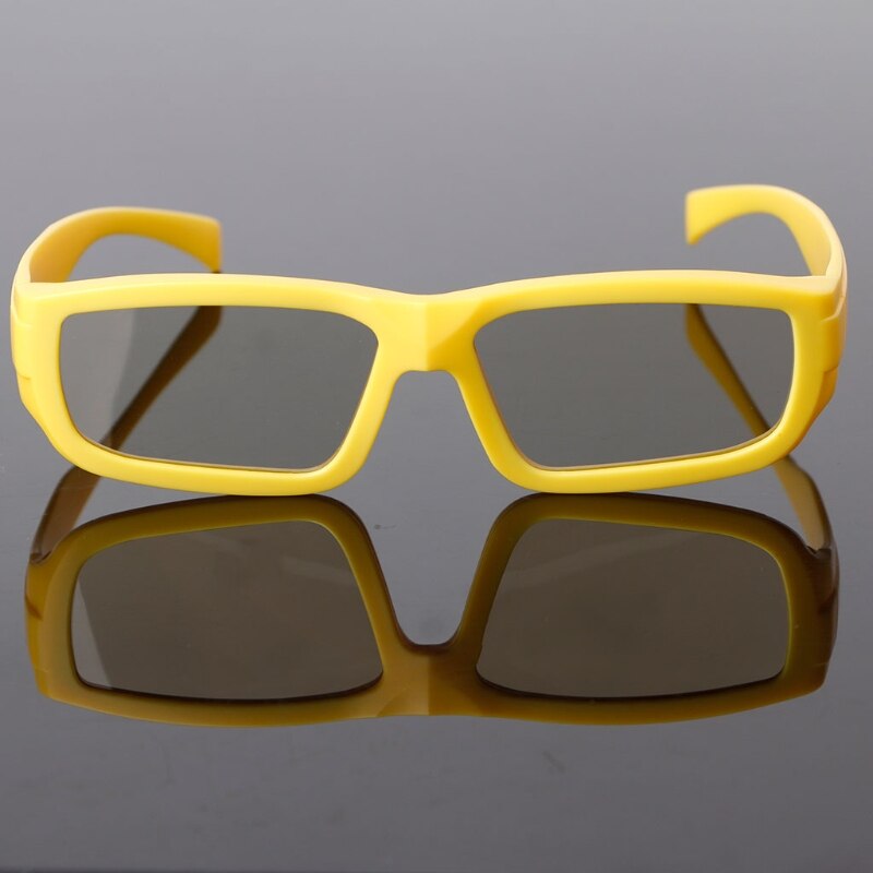 Children Size Circular Polarized Passive 3D Glasses For Real D 3D TV Cinema Movie L41F