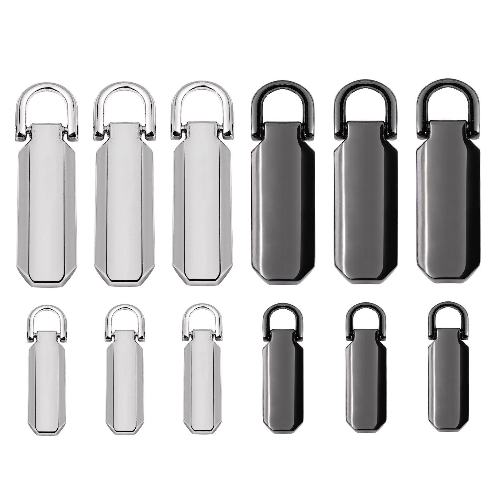 Recambios de cremallera para maletas, accesorio de alta resistencia para equipaje, 12 Uds.