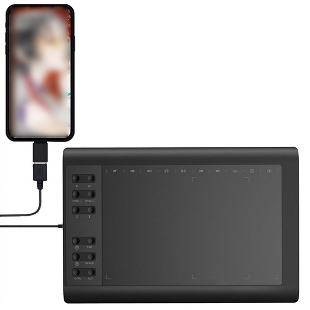 Original G10 Master Graphic Tablet 8192 Levels Digital Drawing Tablet No need charge Pen Tablet Support Android Phone