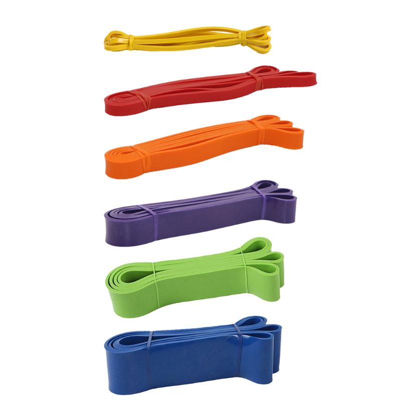208cm Fitness Pull Up Assist Bands Rubber Bands Yoga Heavy Duty Resistance Band K1KD