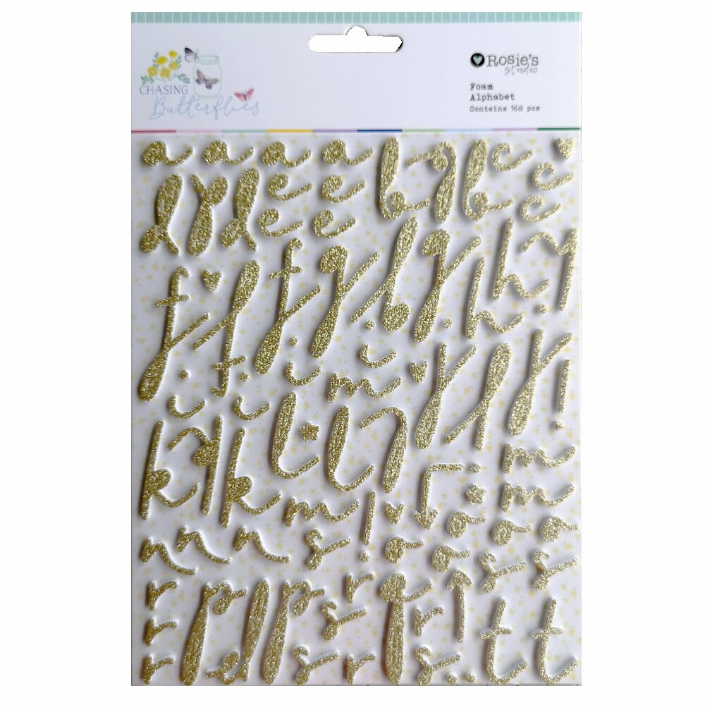 CRZCrafter Foam alphabet Stickers Glitter for Scrapbooking Card making Journal embellishments decoration