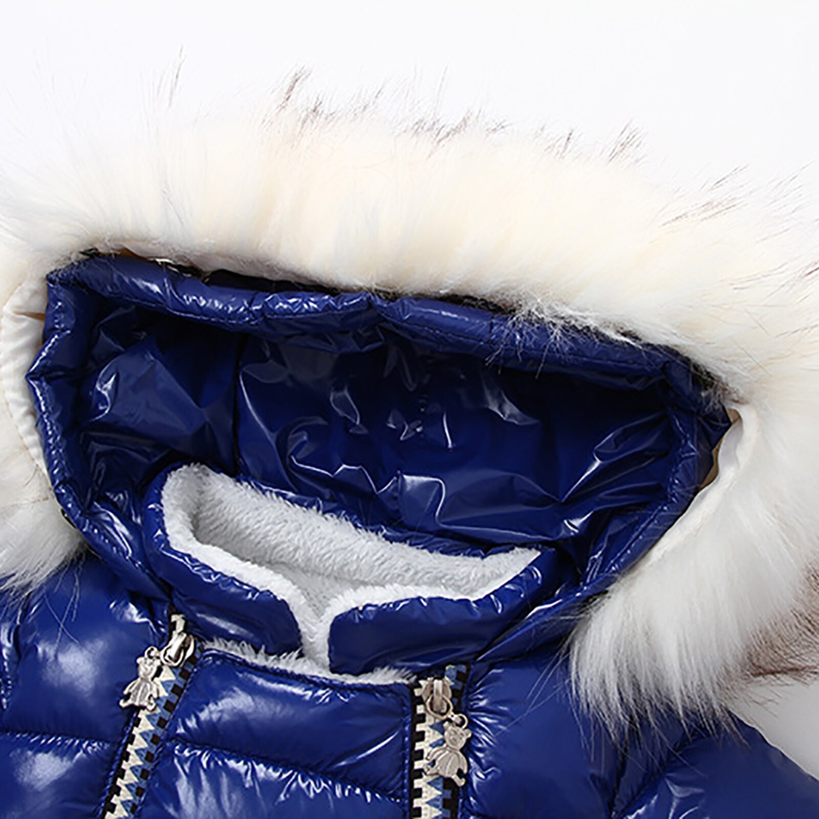 Ma &amp; Baby 6-24M Winter Baby Boy Girl Clothes Pu Leather Snow Wear manica lunga tuta calda pagliaccetto DD43