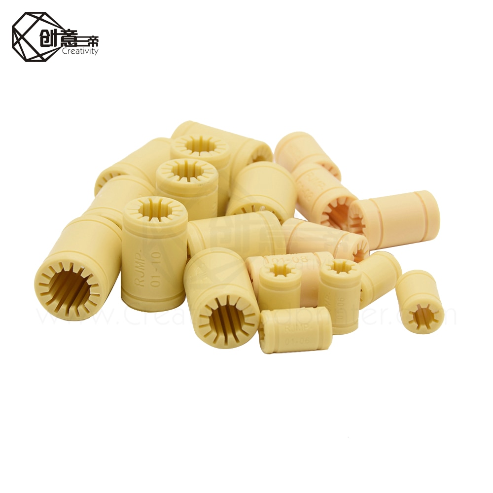 Creator – imprimante 3D, lot de 10 pièces, plastique solide, palier ID 6/8/10/12mm, axe Igus Drylin