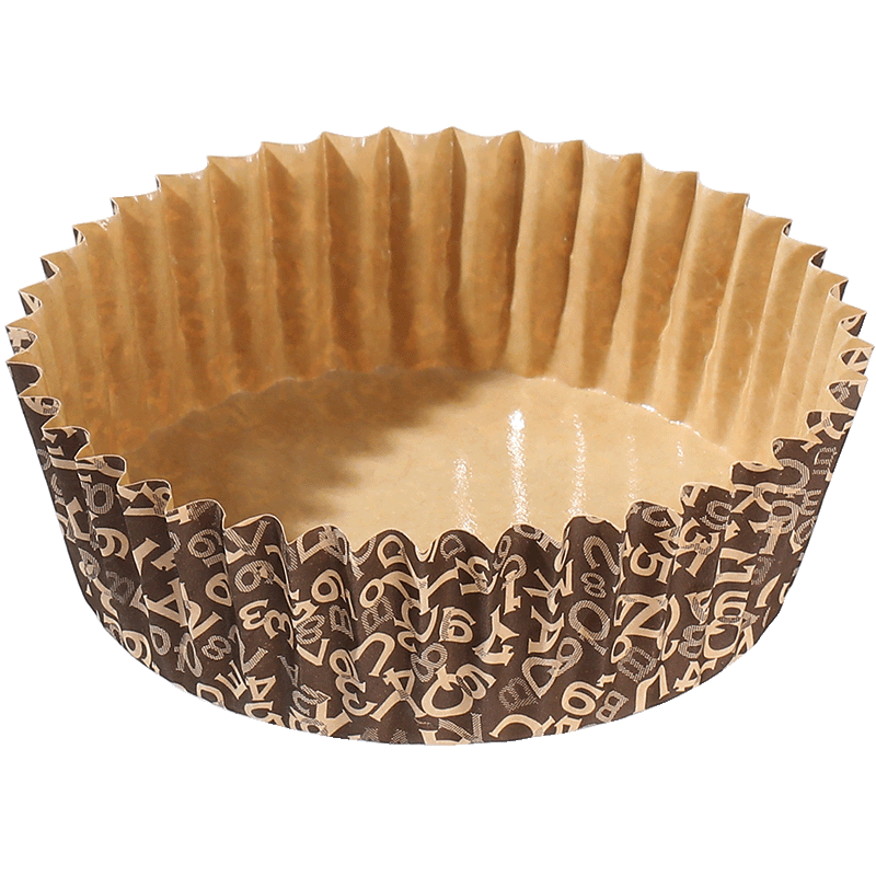 50 Stuks Ronde Broodpapierbakken, Bestand Tegen Hoge Temperaturen Baking-Antiaanbakcakevormen, Oliebestendige Papieren Bekers Voor Cupcakes: Default Title